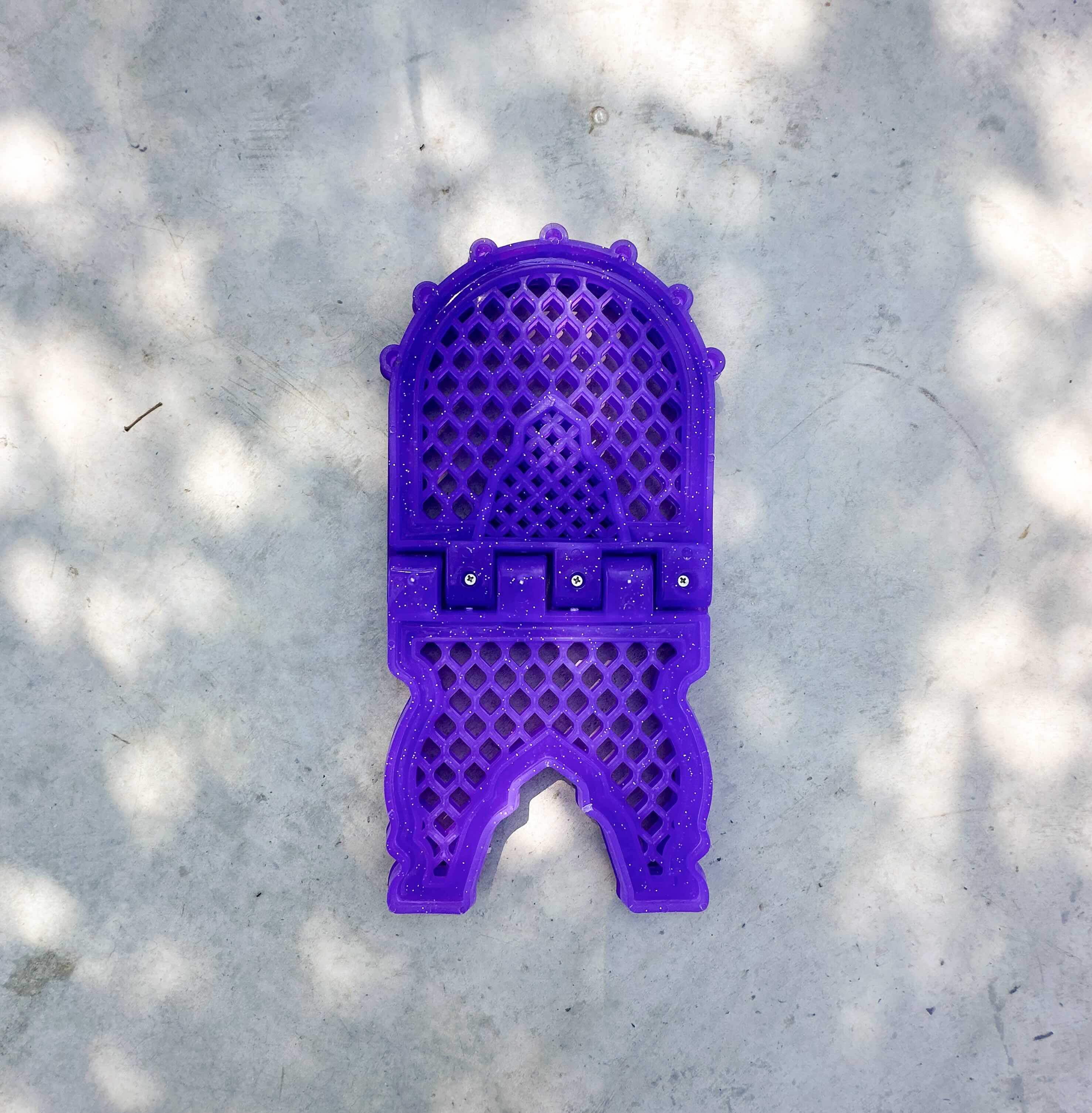 Purple Quran stand for kids